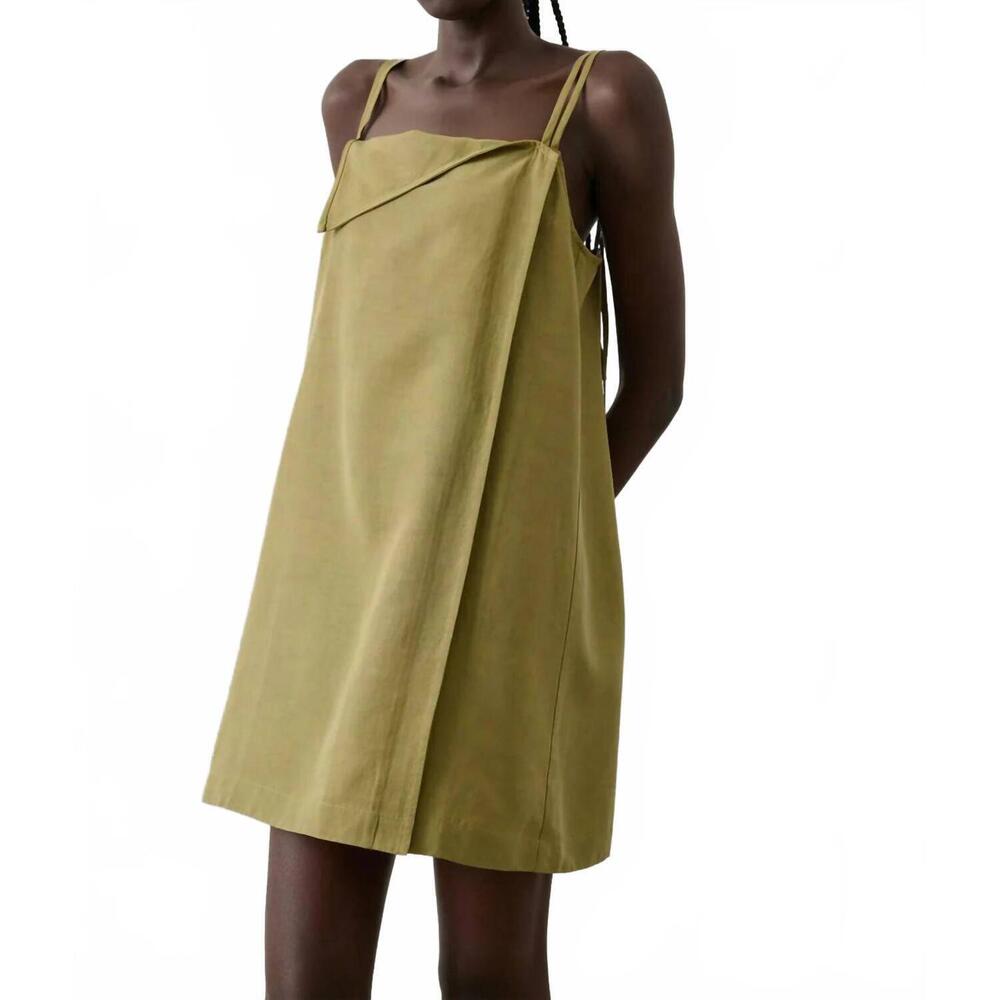 NEW SOEUR havana mini dress in cardamom